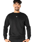 Signature Black Crewneck