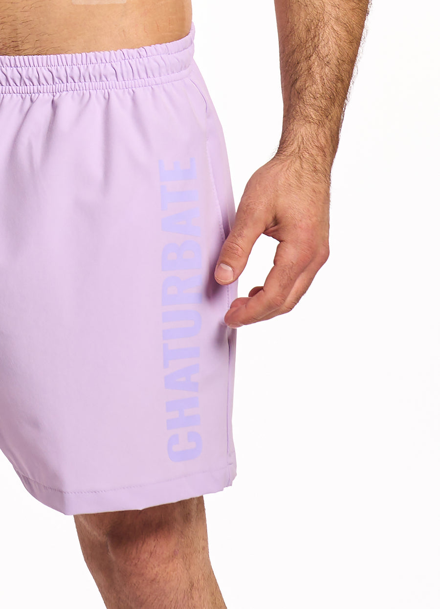 Purple Swim Trunk