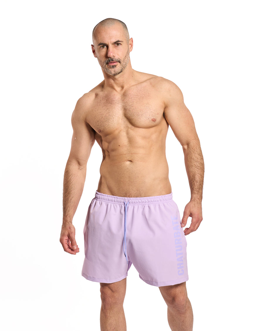 Purple Swim Trunk