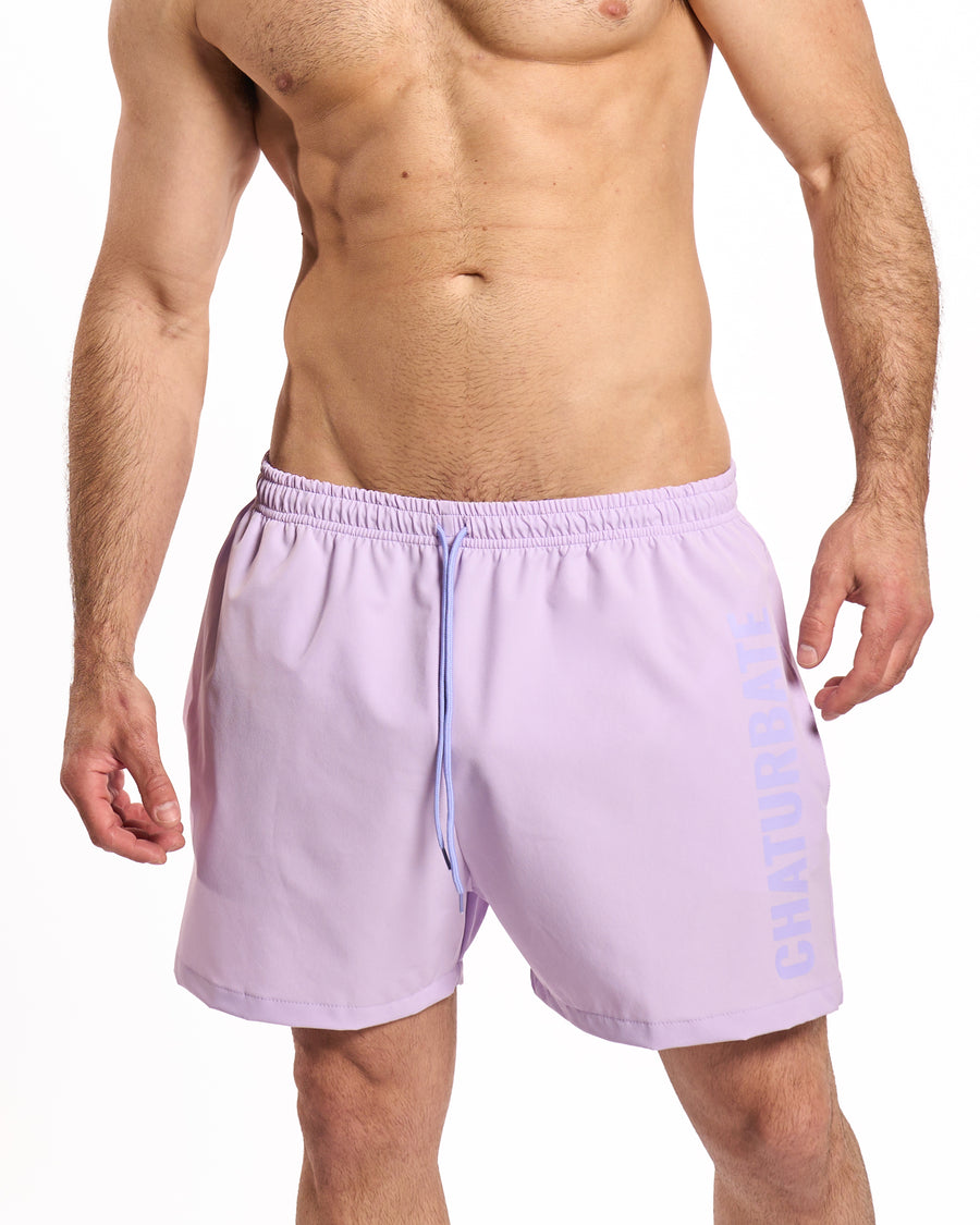 Purple Swim Trunk