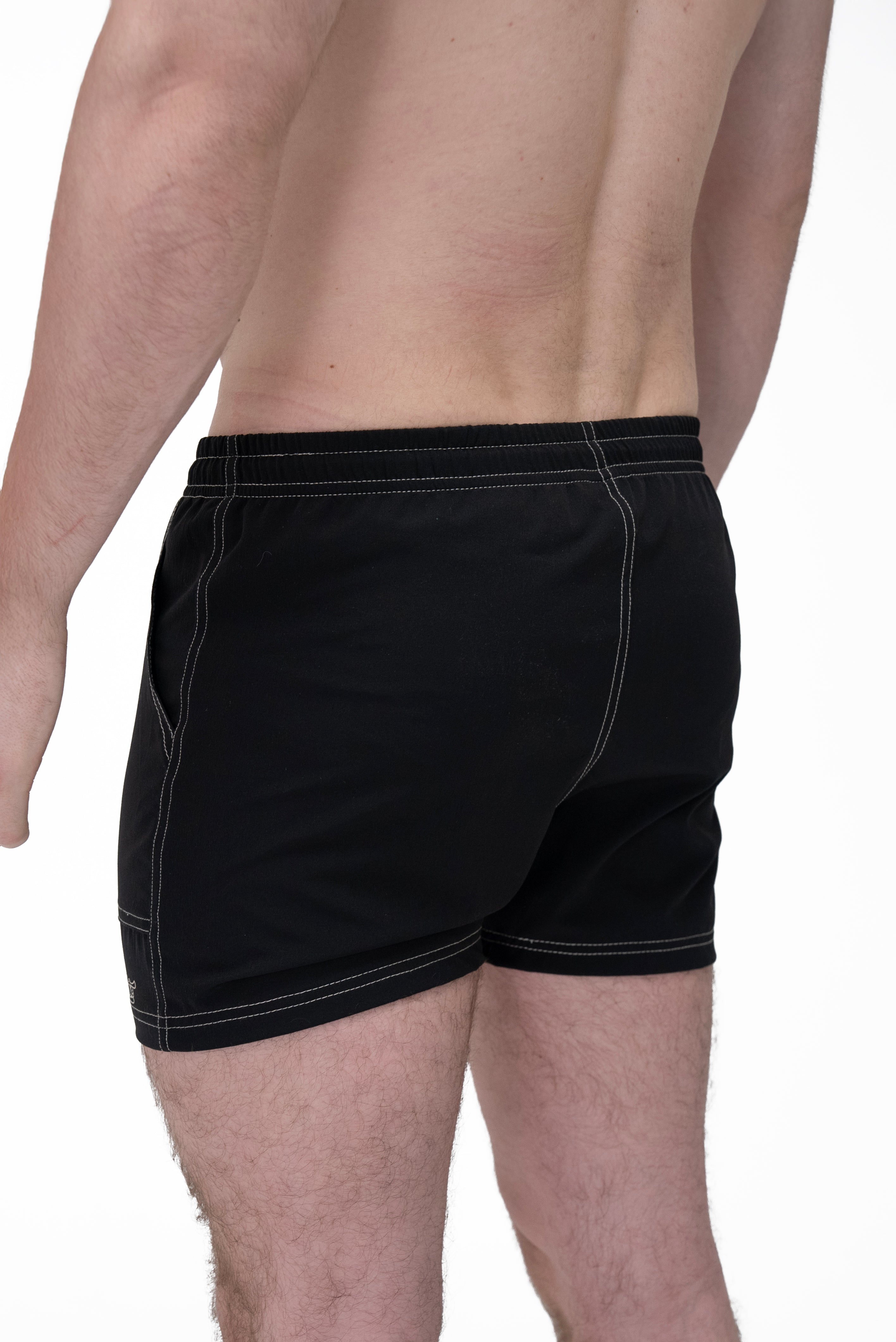 Black Swim Trunks