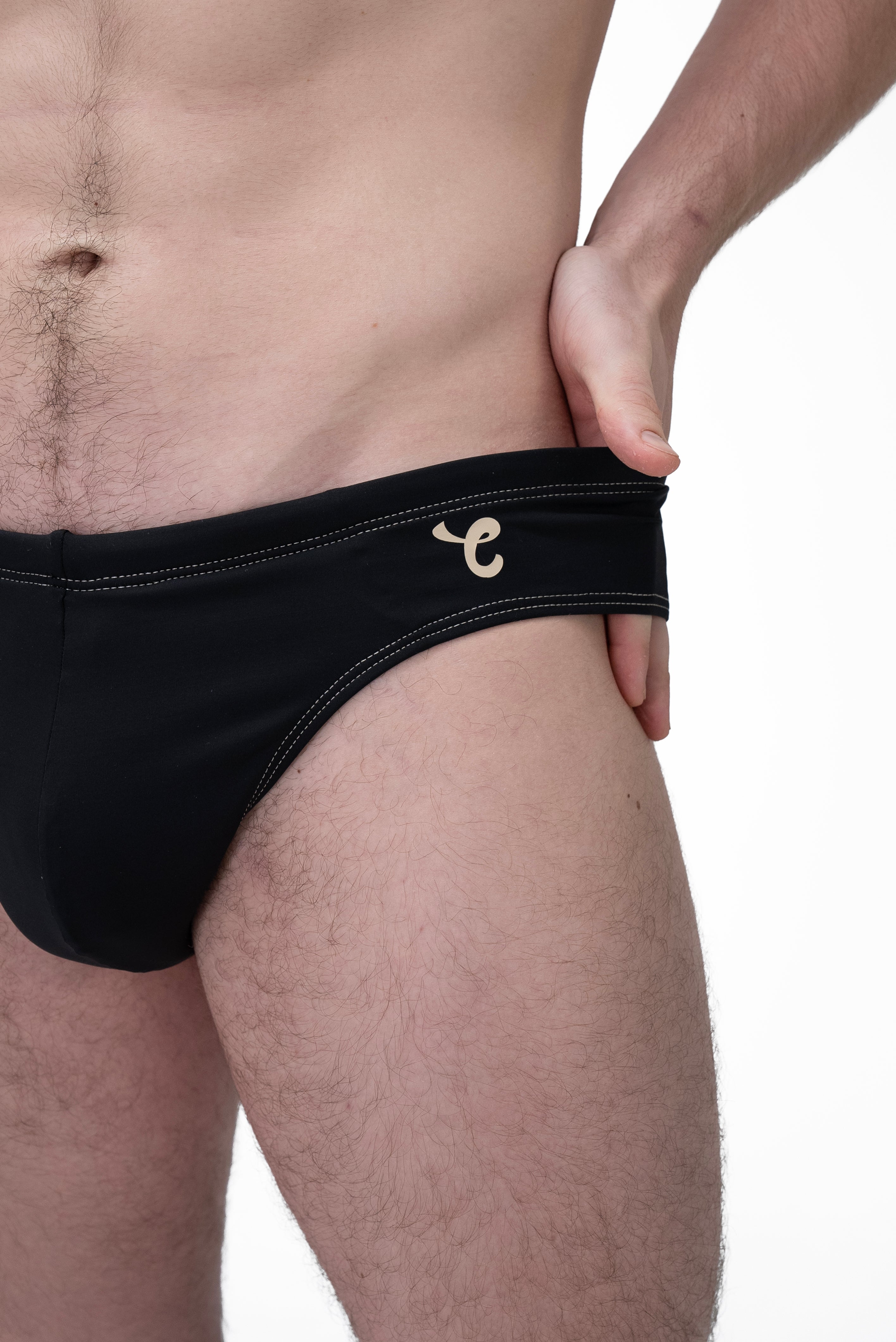 Black Swim Briefs